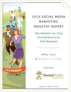 2010 Social Media Marketing Industry Report, gefunden 14.11.2010 | 13:55
